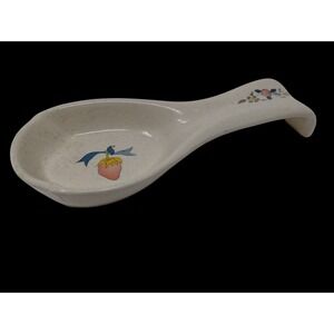 Vtg Spoonrest MARMALADE Geese Retired Pattern Intl China Made in Japan Kitchen